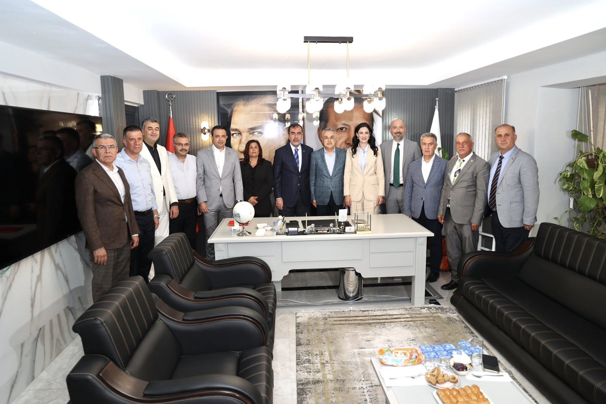 Çerçioğlu Ak Parti’yi Ziyaret Etti.. ‘Bundan Sonra Hizmetlerimizle Konuşacağız’ (4)