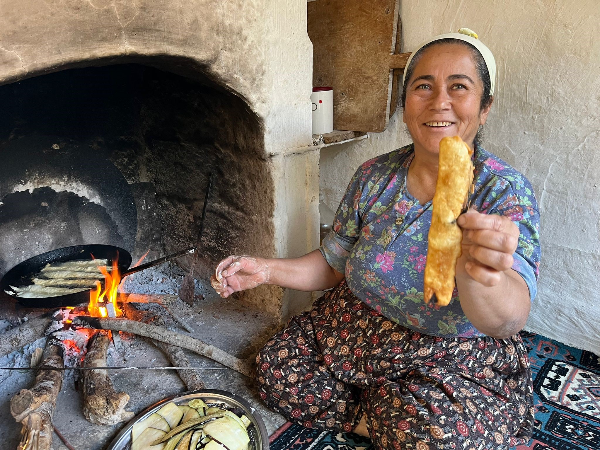 Aydın’da Bu Köyde Her Öğün Patlıcan Yeniyor (5)