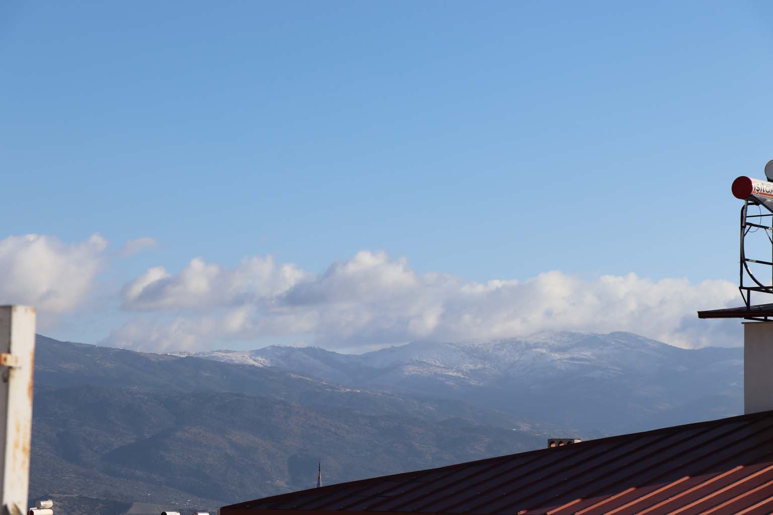 Aydın’da Kar Yağışı Başladı (5)