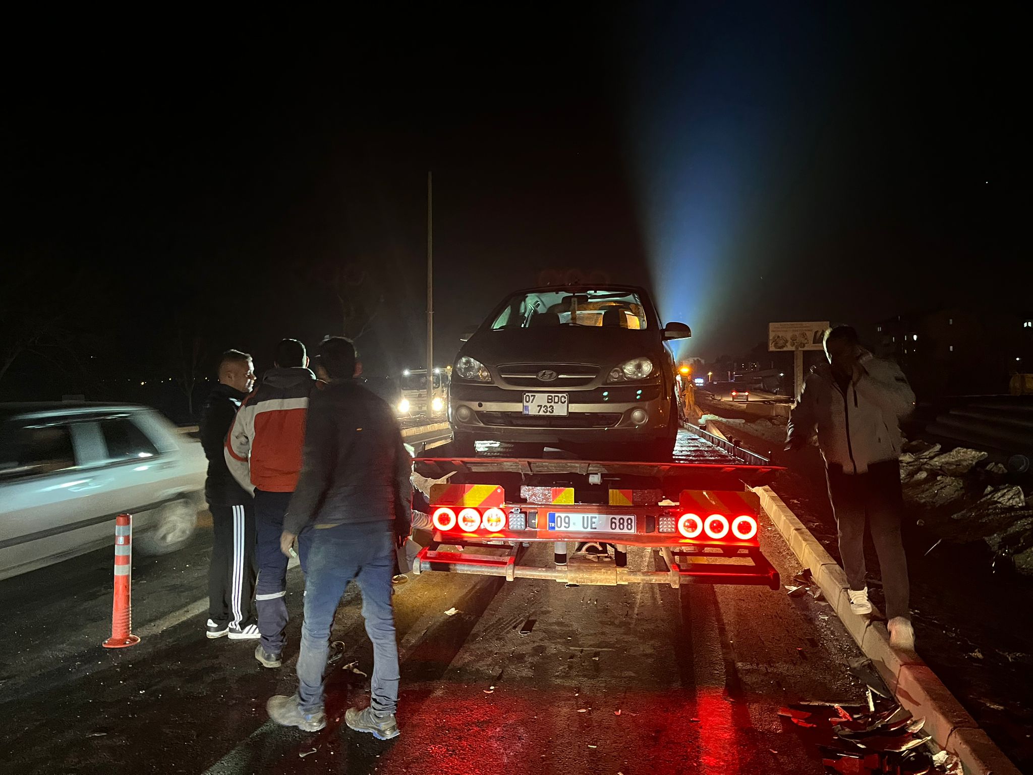 Aydın’da Zincirleme Trafik Kazası (2)