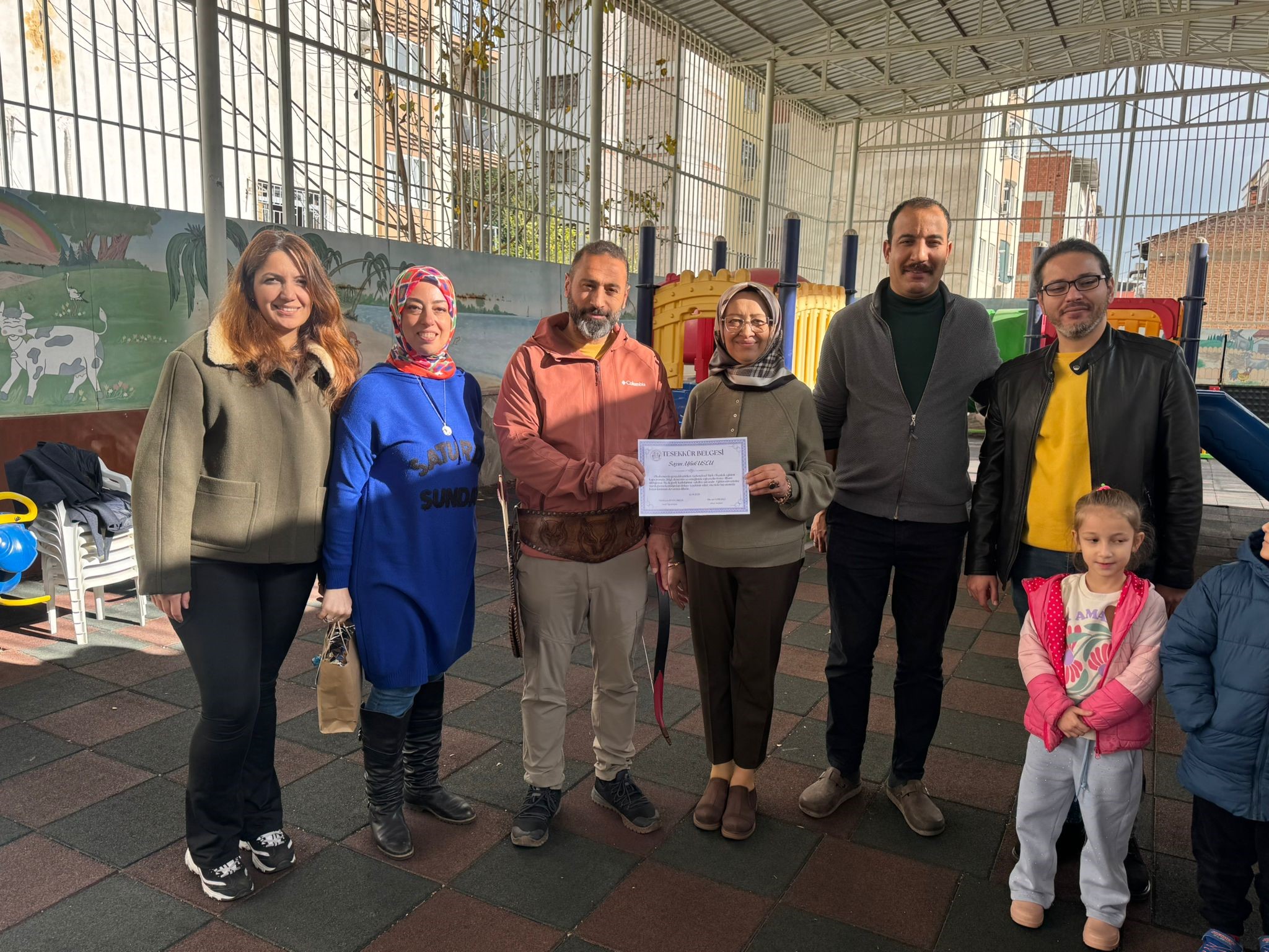 Nazilli’de Anaokulu Öğrencileri Okçuluk Kültürünü Öğrendi (6)