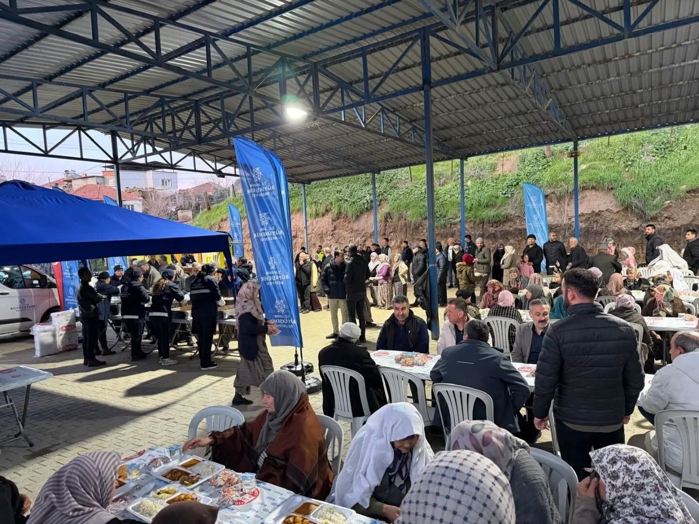 Aydın Büyükşehir’den Eğridere’de Iftar Sofrası (4)
