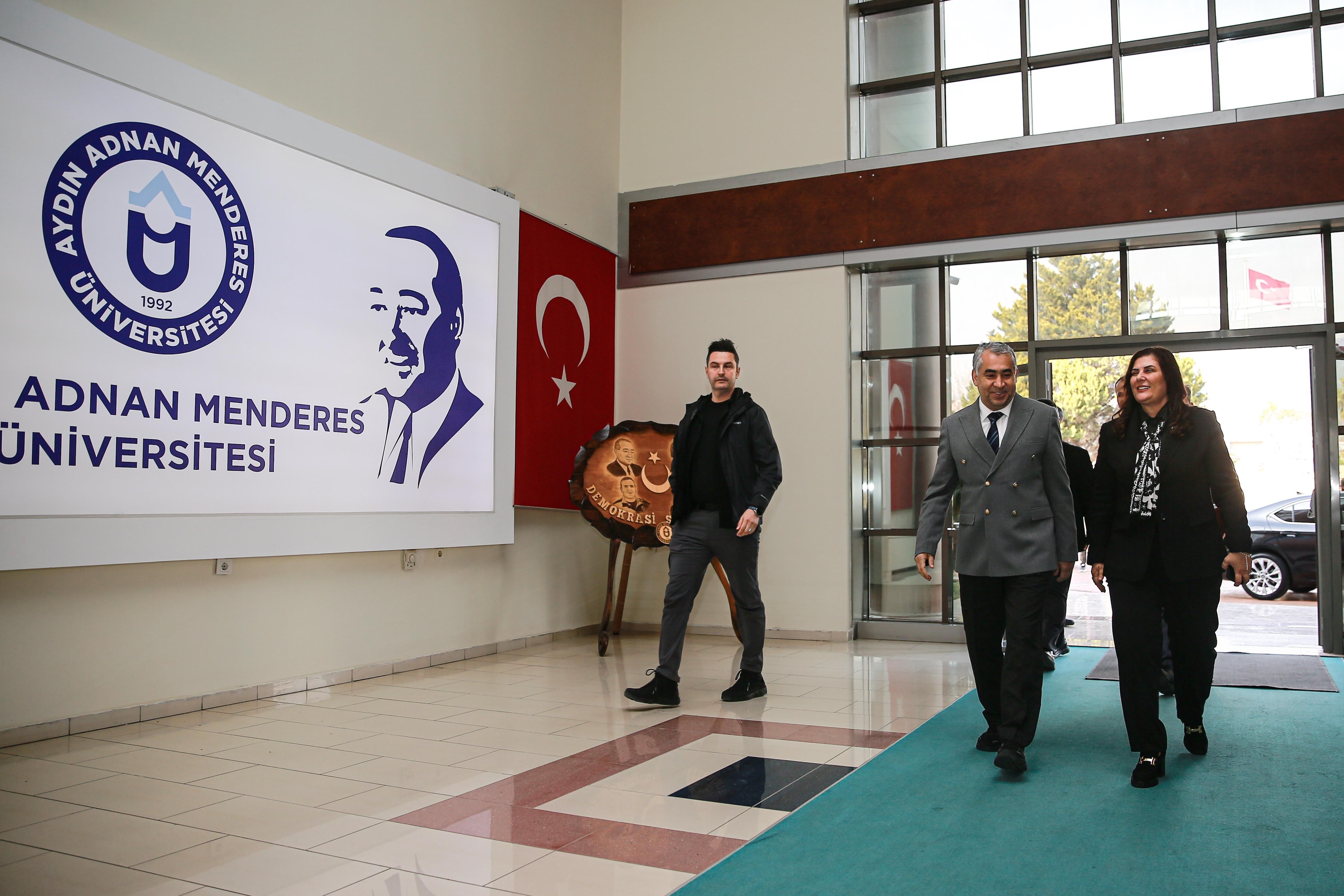 Adü Rektörü Kent, Başkan Çerçioğlu’nu Ağırladı (2)