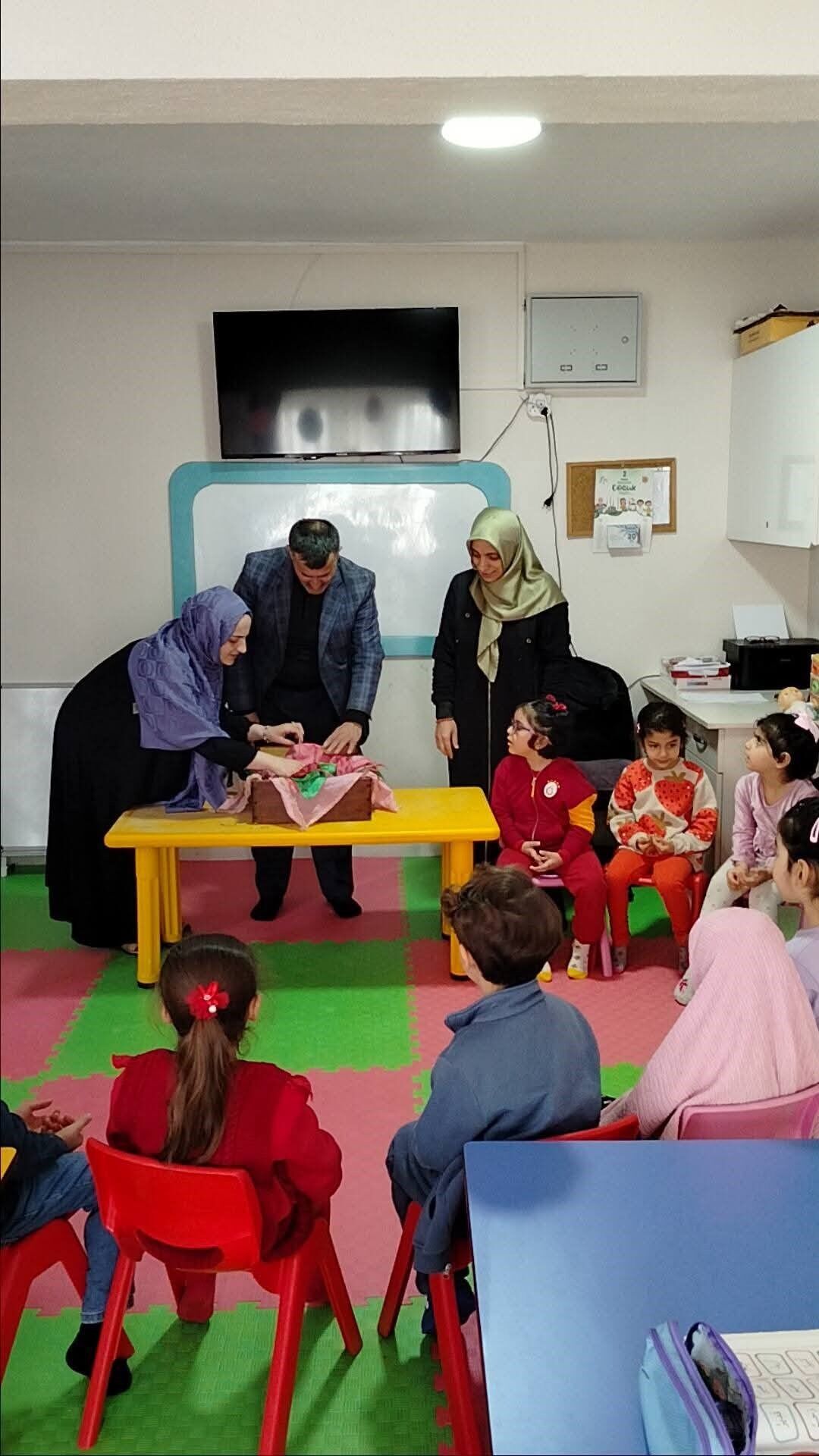 Aydın’da 4 6 Yaş Çocuklar Sakal I Şerif’i Ziyaret Etti (2)