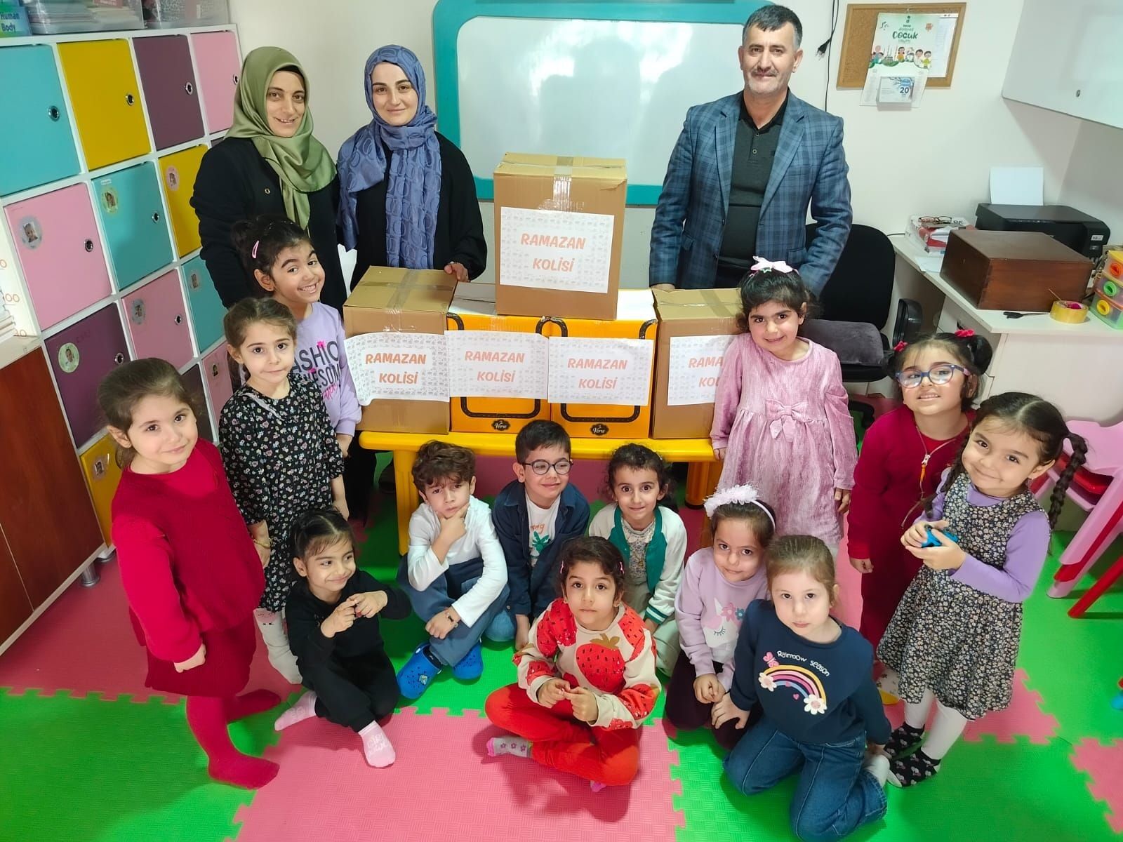 Aydın’da 4 6 Yaş Çocuklar Sakal I Şerif’i Ziyaret Etti (4)