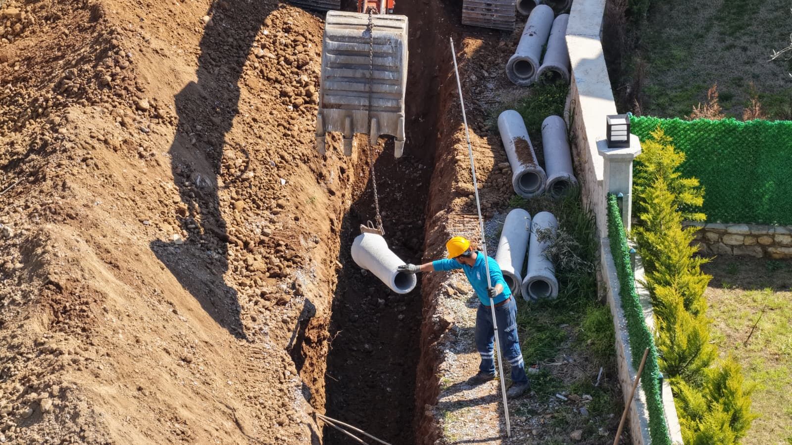 Başkan Çerçioğlu'ndan Davutlar’da Altyapı Yatırımı (6)