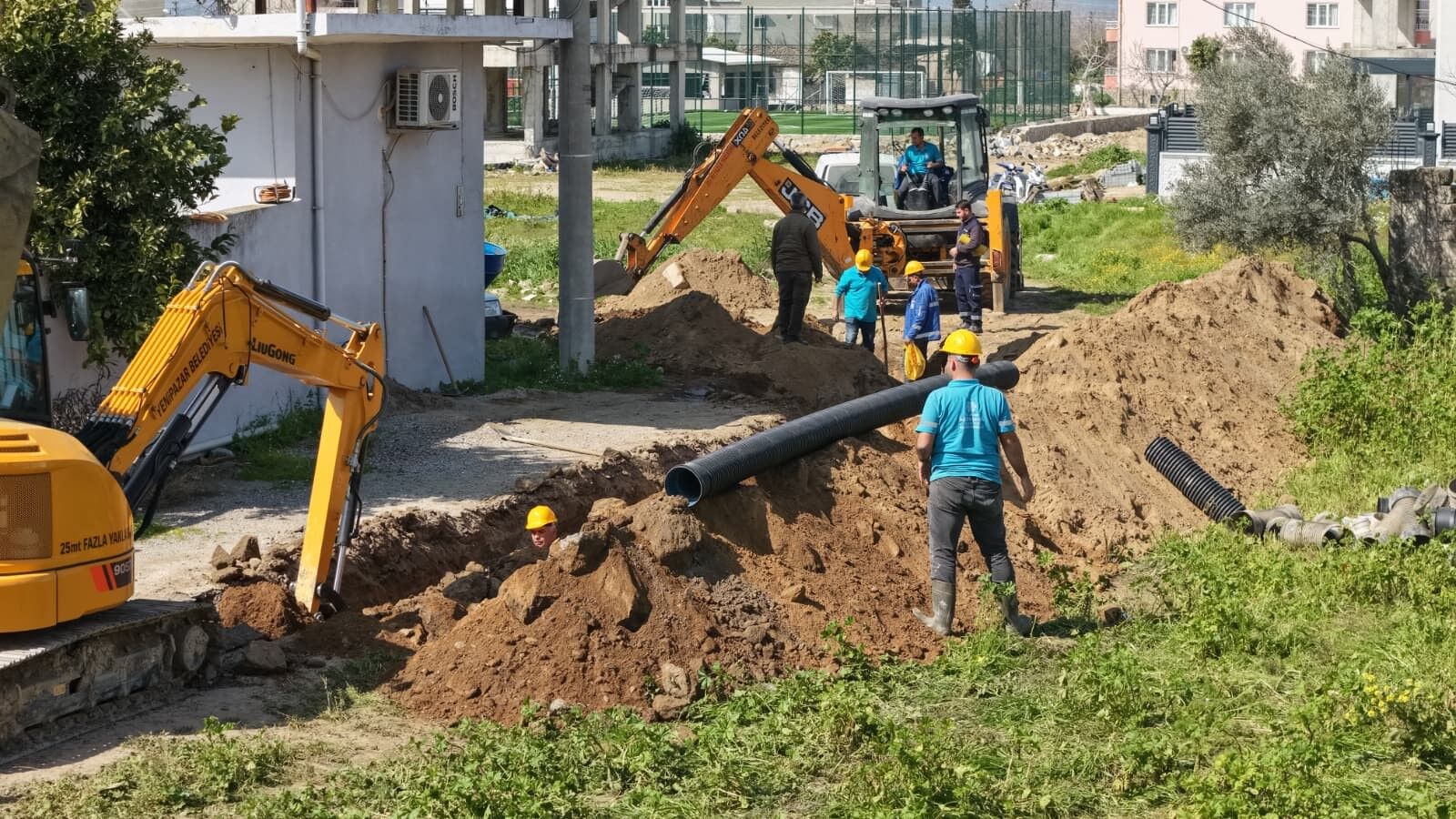 Büyükşehir’den Yenipazar’da Altyapı Çalışması (8)