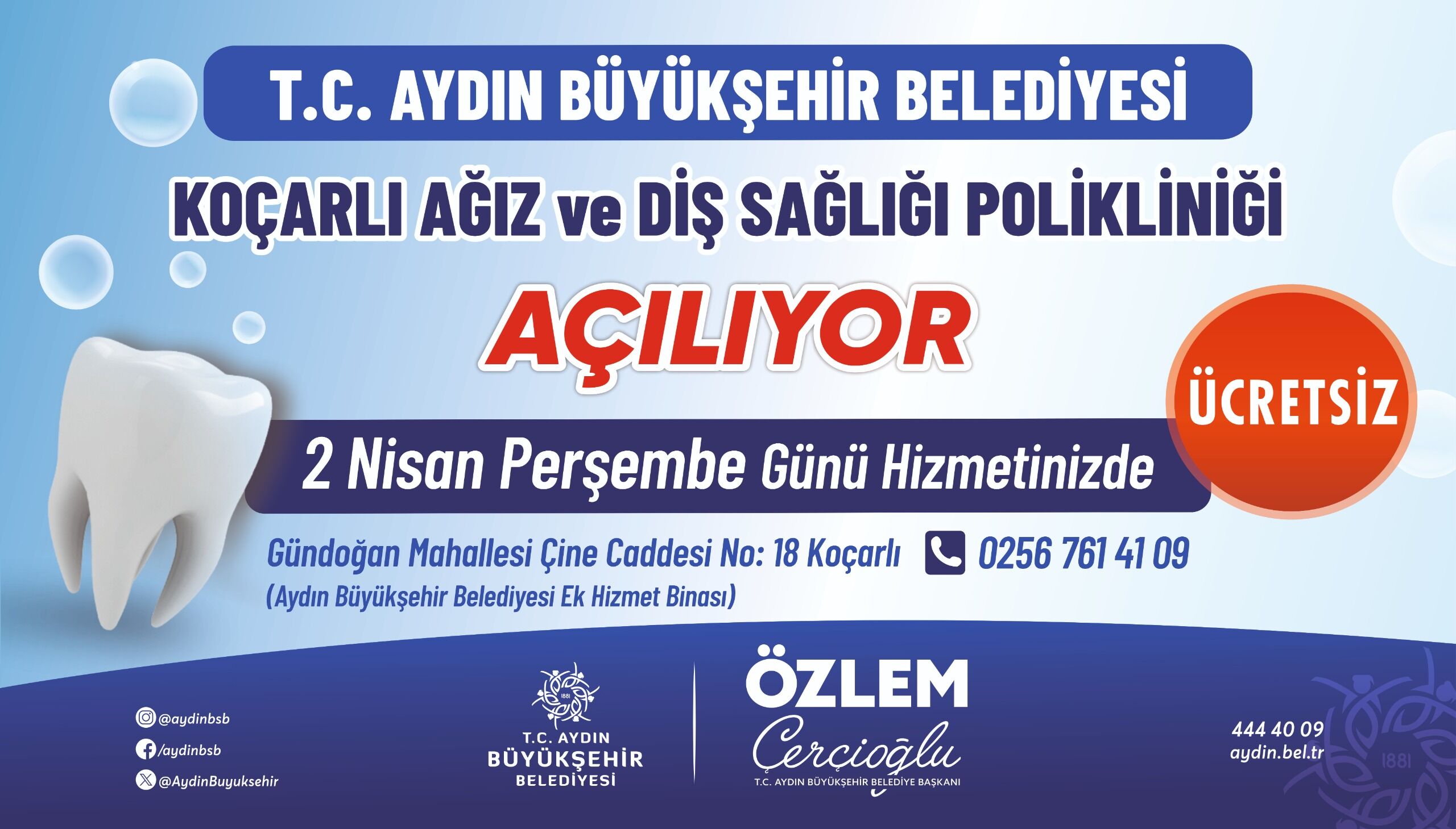 Çerçioğlu Çalışıyor.. Bir Ilçeye Daha Ağız Ve Diş Sağlığı Polikliniği Hizmete Açılıyor (1)