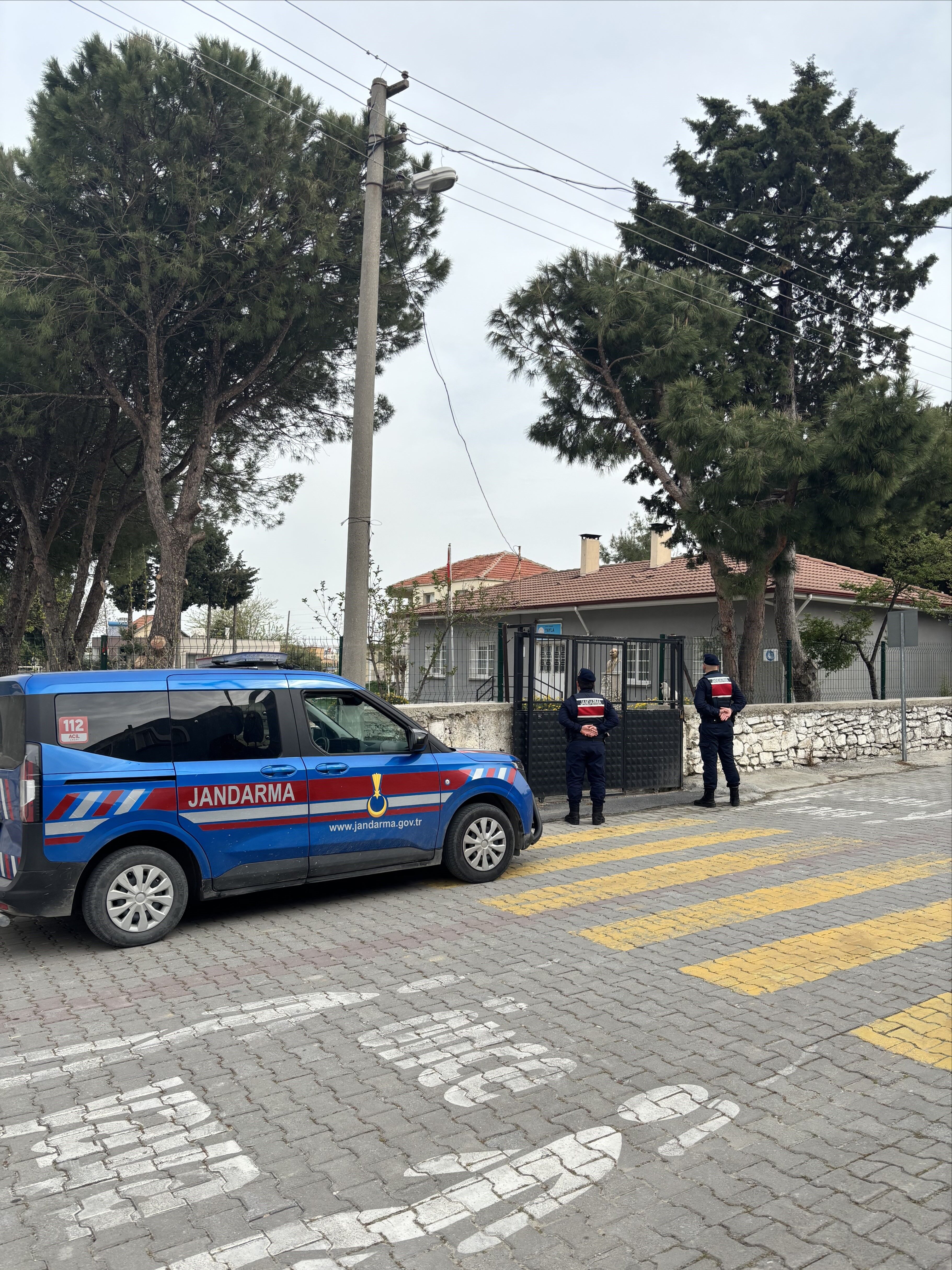 Aydın Jandarması Okul Önlerinde Nöbete Başladı (3)