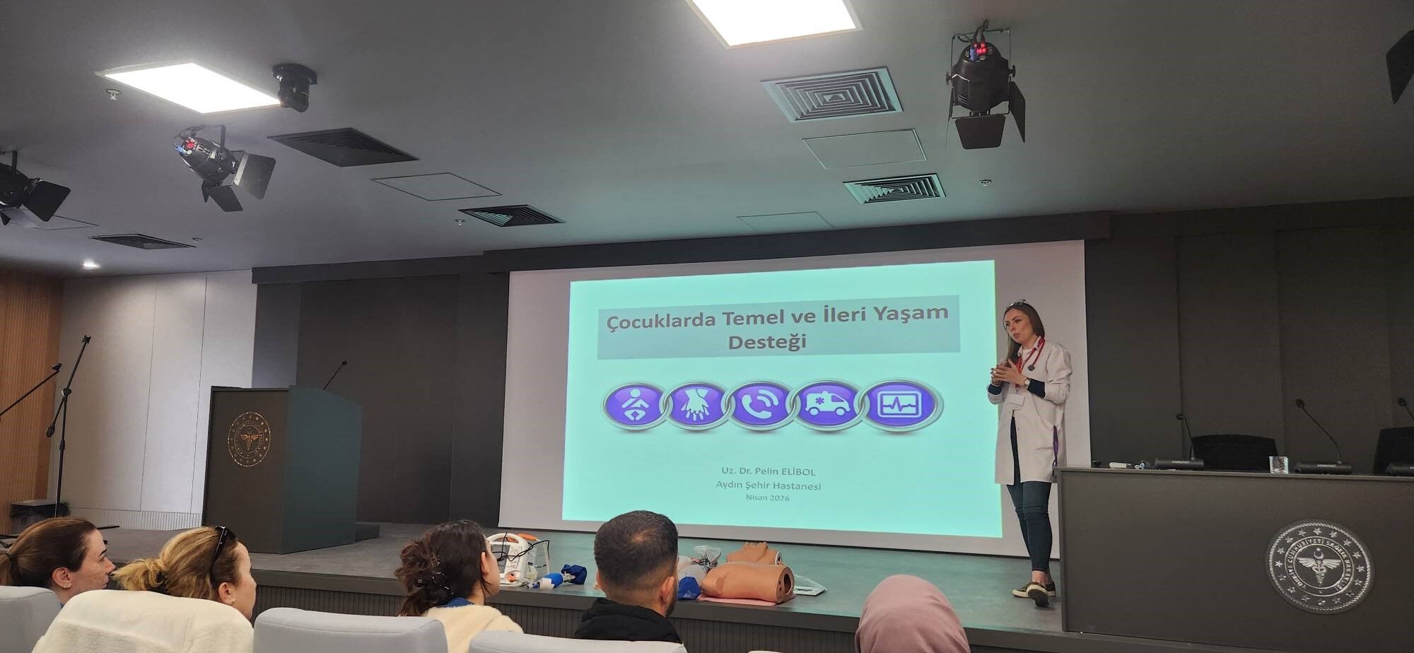 Aydın Şehir Hastanesi'nde Çocuk Acil Ekiplerine Kritik Eğitim (4)