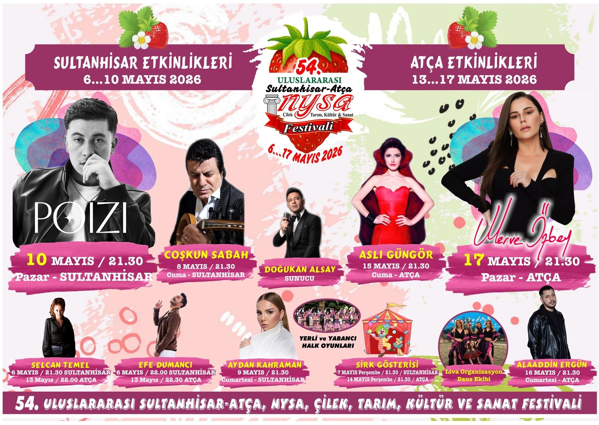 Aydın Sultanhisar’da Çilek Festivali Başlıyor (2)