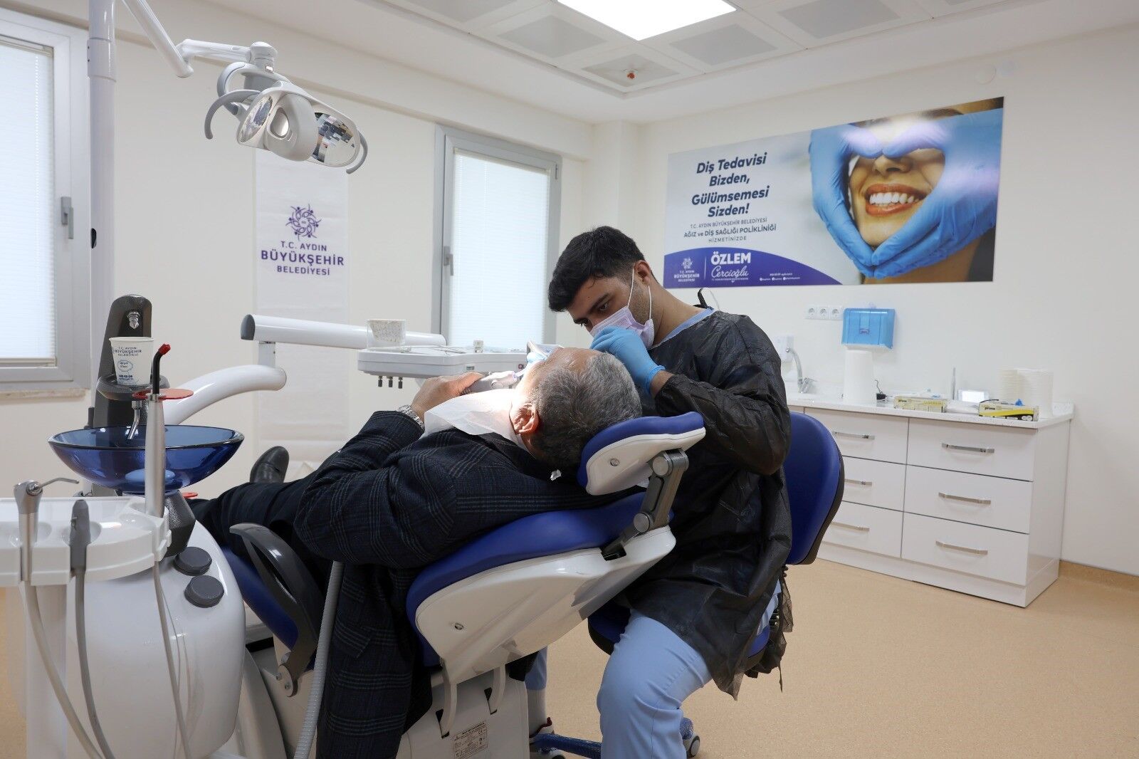 Aydın’ın Bir Ilçesinde Daha Ücretsiz Diş Polikliniği Hizmete Başladı (2)