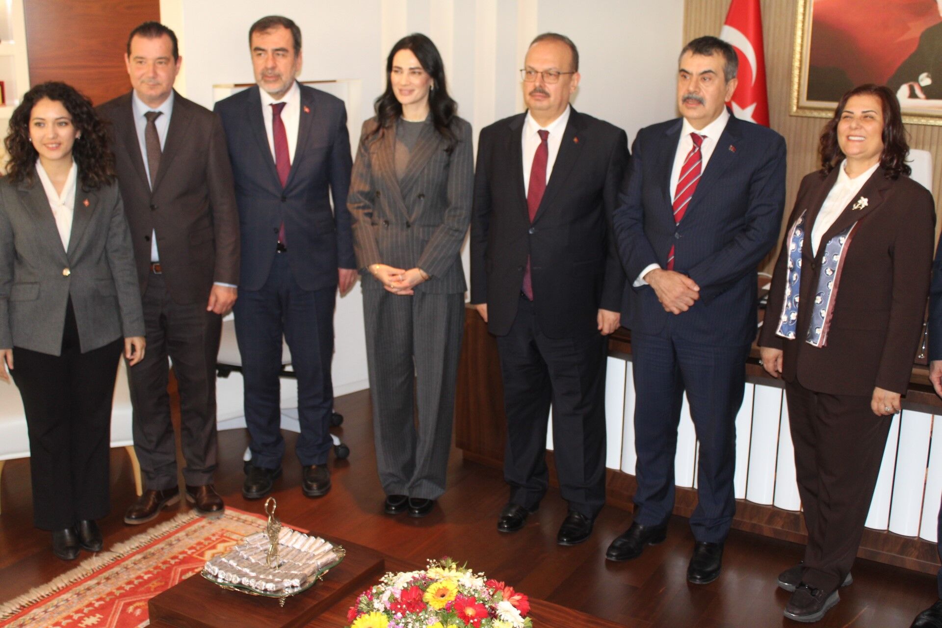 Başkan Çerçioğlu Bakan Tekin’i Ağırladı (2)