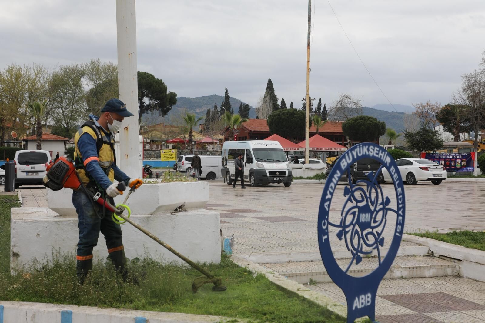 Başkan Çerçioğlu’ndan Germencik Ve İncirliova’da Yeşil Alanlara ‘Bahar’ Dokunuşu (5)