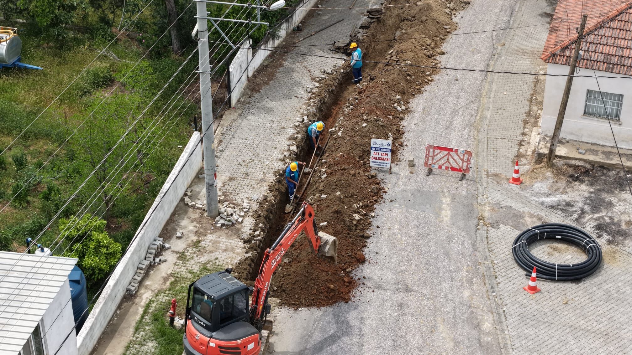 Başkan Çerçioğlu'ndan Kuyucak’ta Altyapı Yatırımı (3)