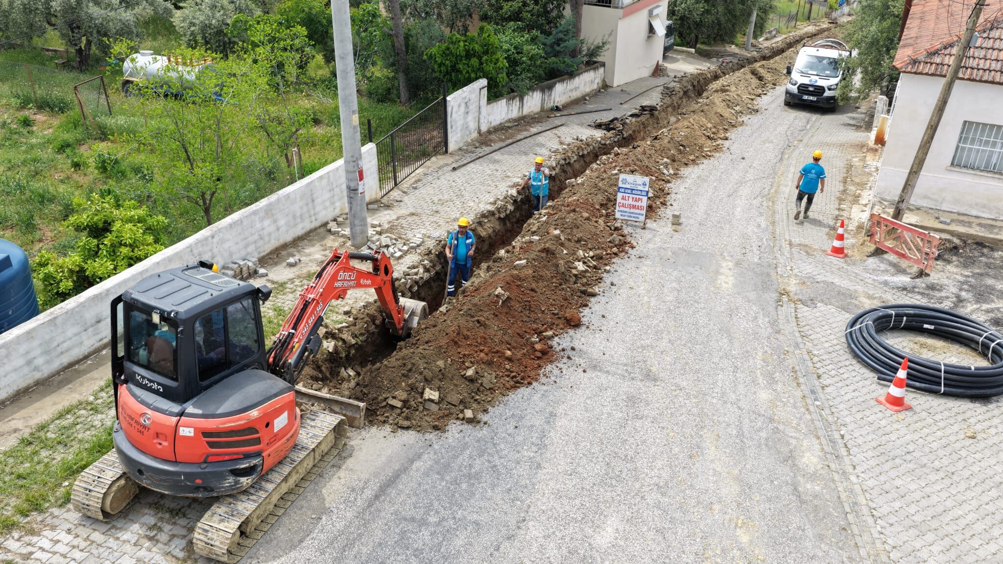 Başkan Çerçioğlu'ndan Kuyucak’ta Altyapı Yatırımı (6)