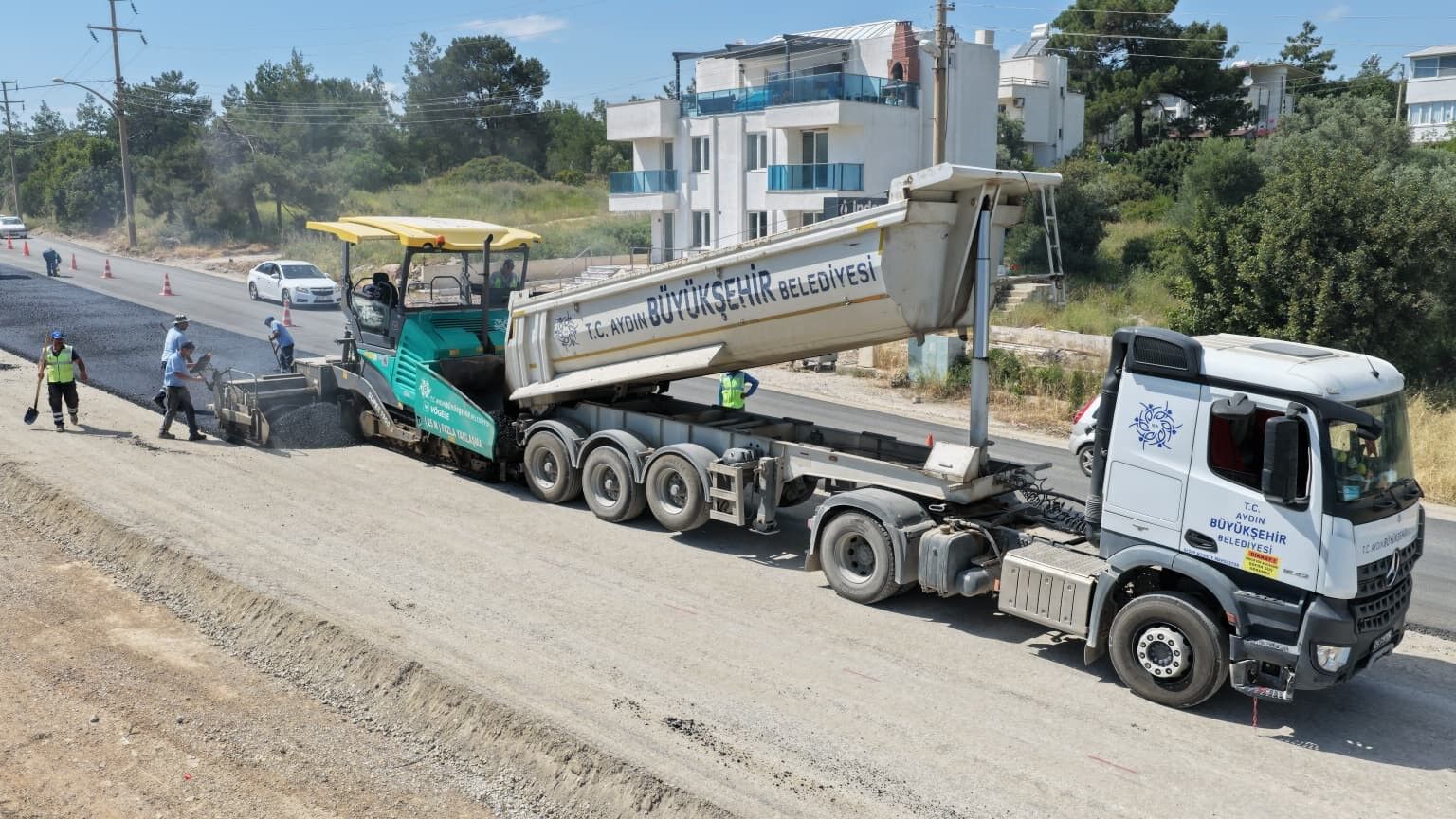 Çerçioğlu Öncülüğünde Aydın’ın Dört Bir Yanında Ulaşım Atağı (1)