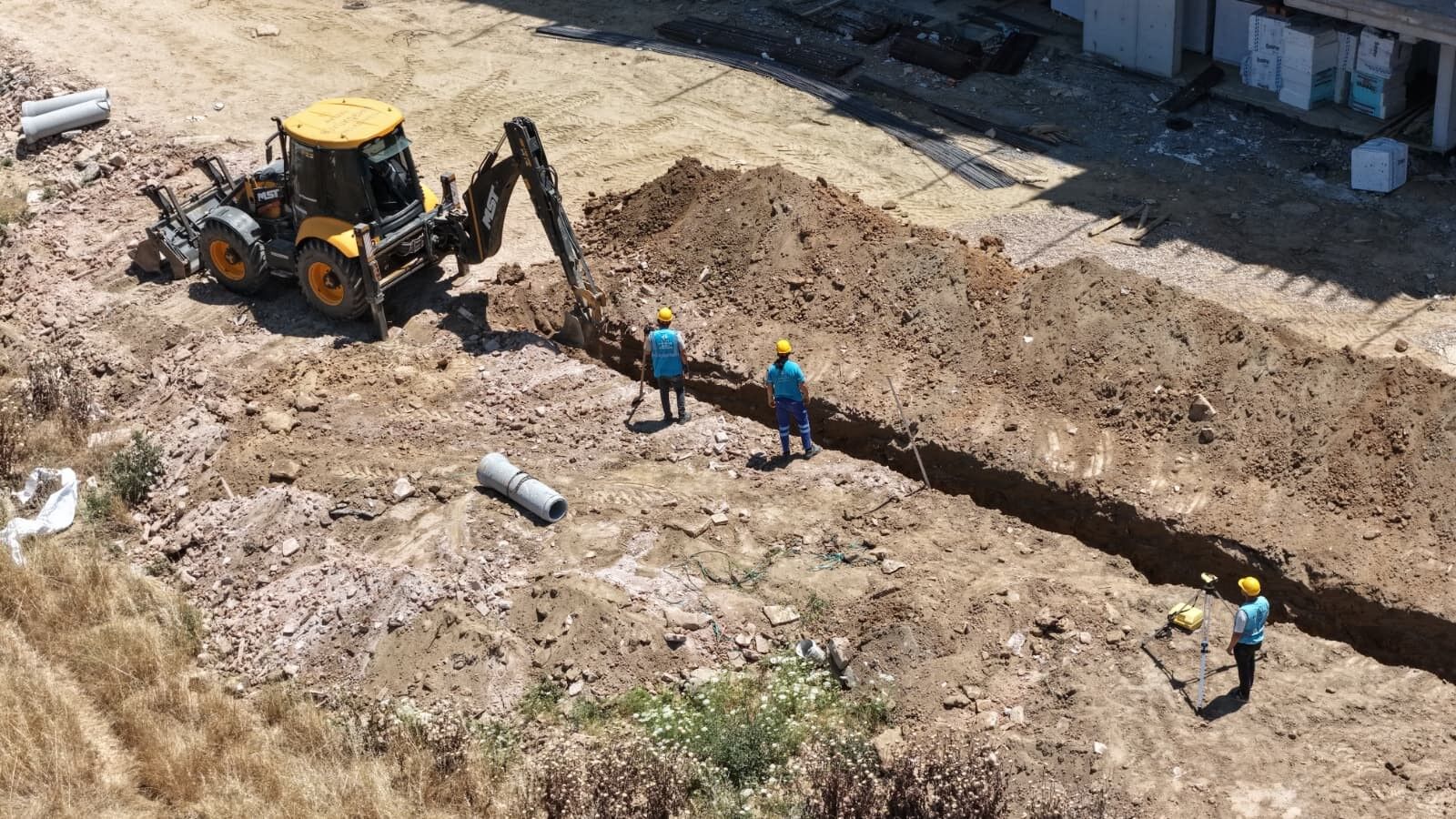 Başkan Çerçioğlu’nun Talimatıyla Altyapı Çalışmaları Aralıksız Sürüyor (6)