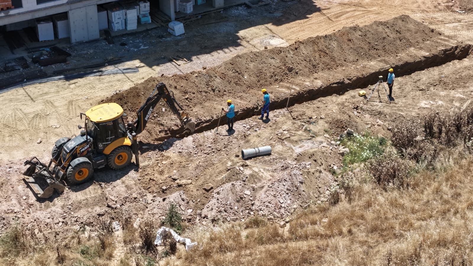 Başkan Çerçioğlu’nun Talimatıyla Altyapı Çalışmaları Aralıksız Sürüyor (7)