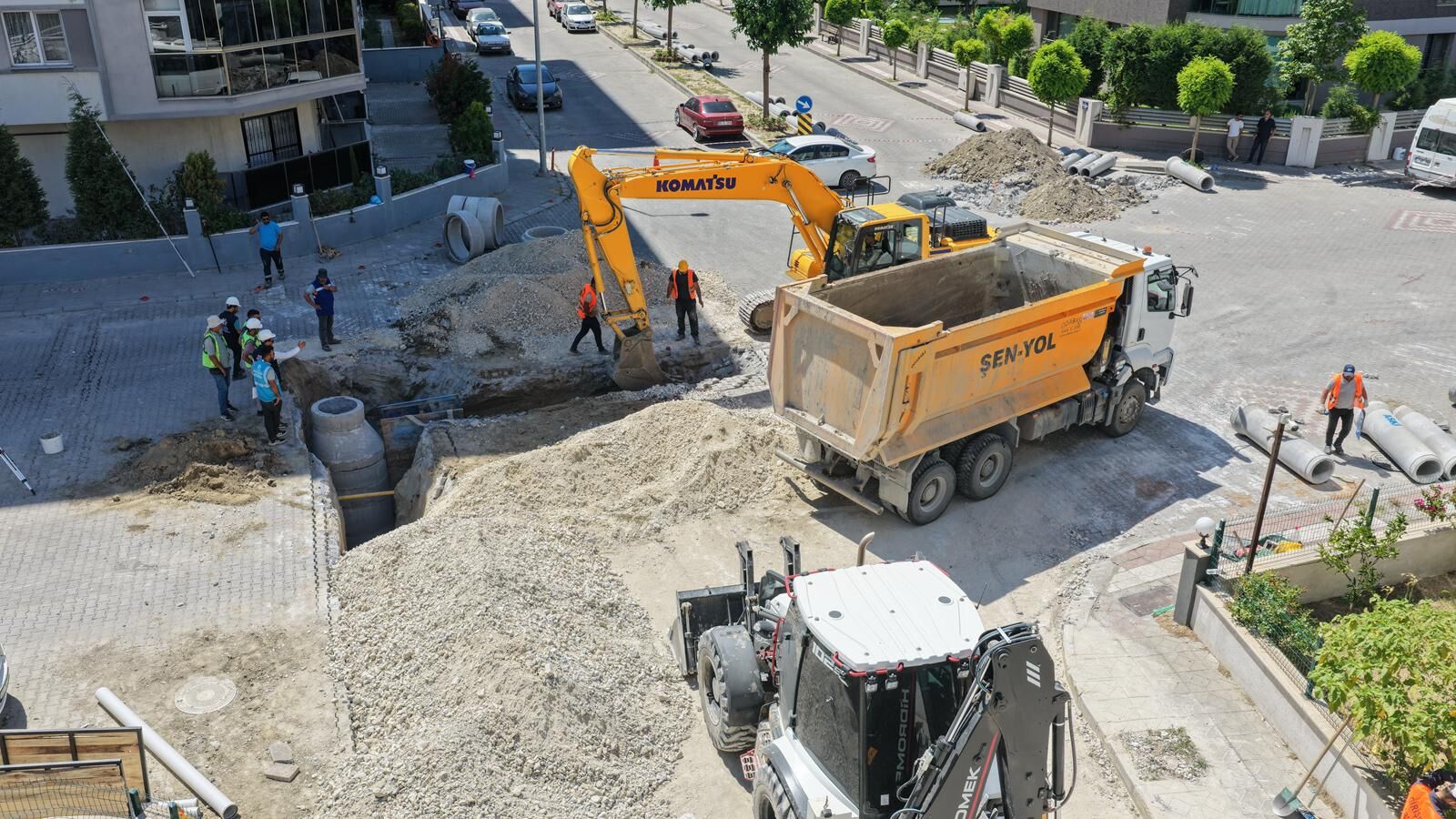 Yaparsa Çerçioğlu Yapar.. 75 Milyonluk Altyapı Yatırımında Çalışmalar Başladı (2)