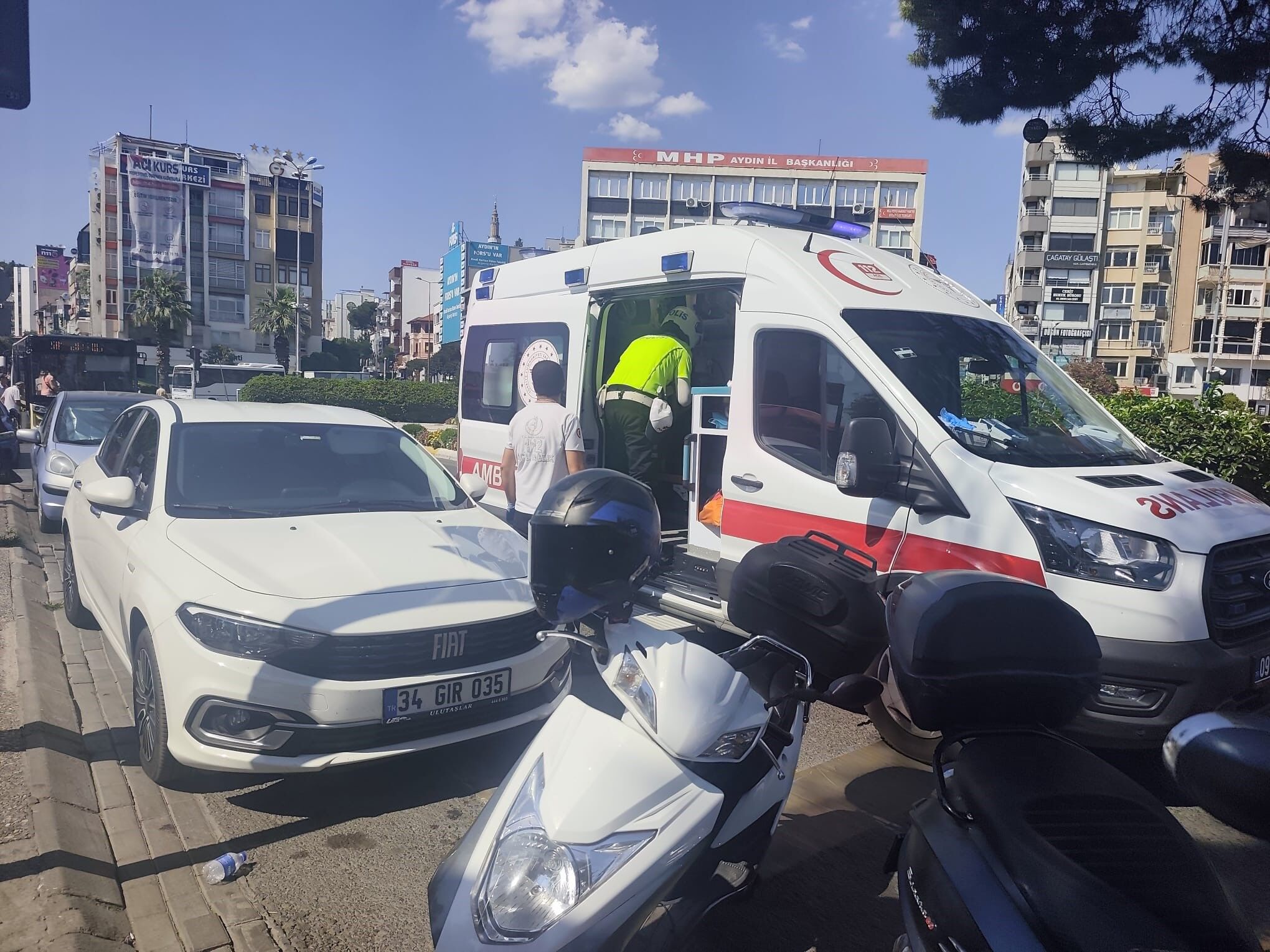 Aydın’da Yaralı Olarak Hastaneye Kaldırıldı (3)