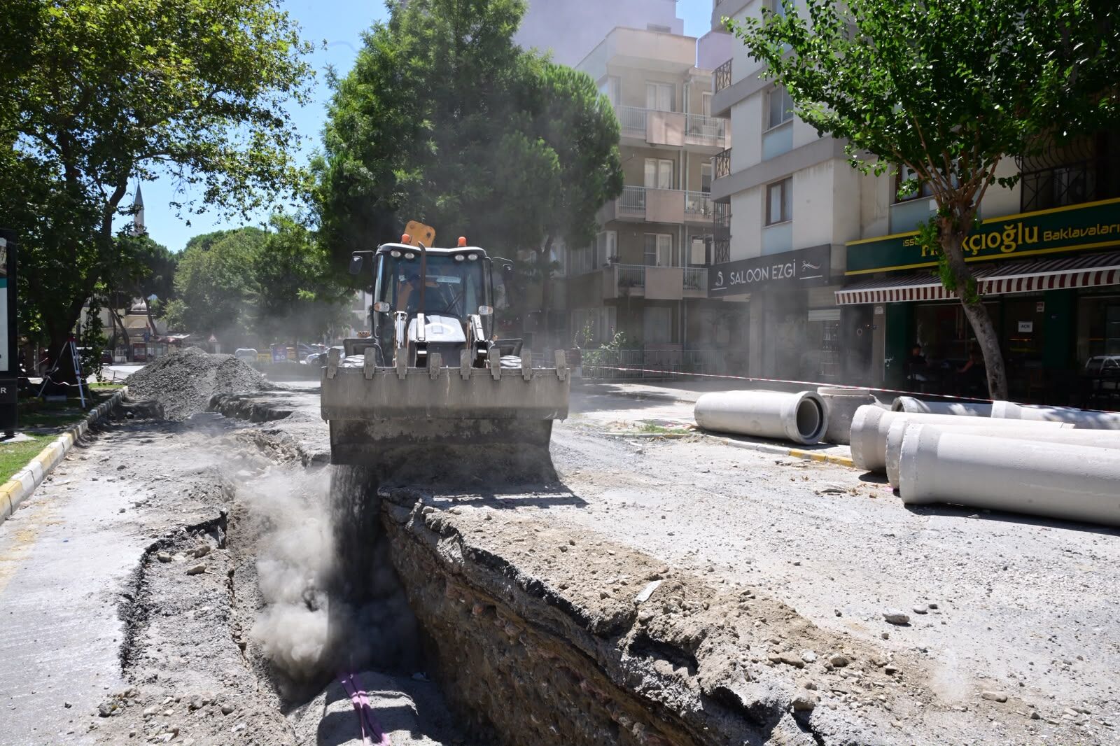 Başkan Çerçioğlu Yatırımlara Ara Vermiyor.. Aydın’ın Dört Bir Yanında Altyapı Devrimi (5)