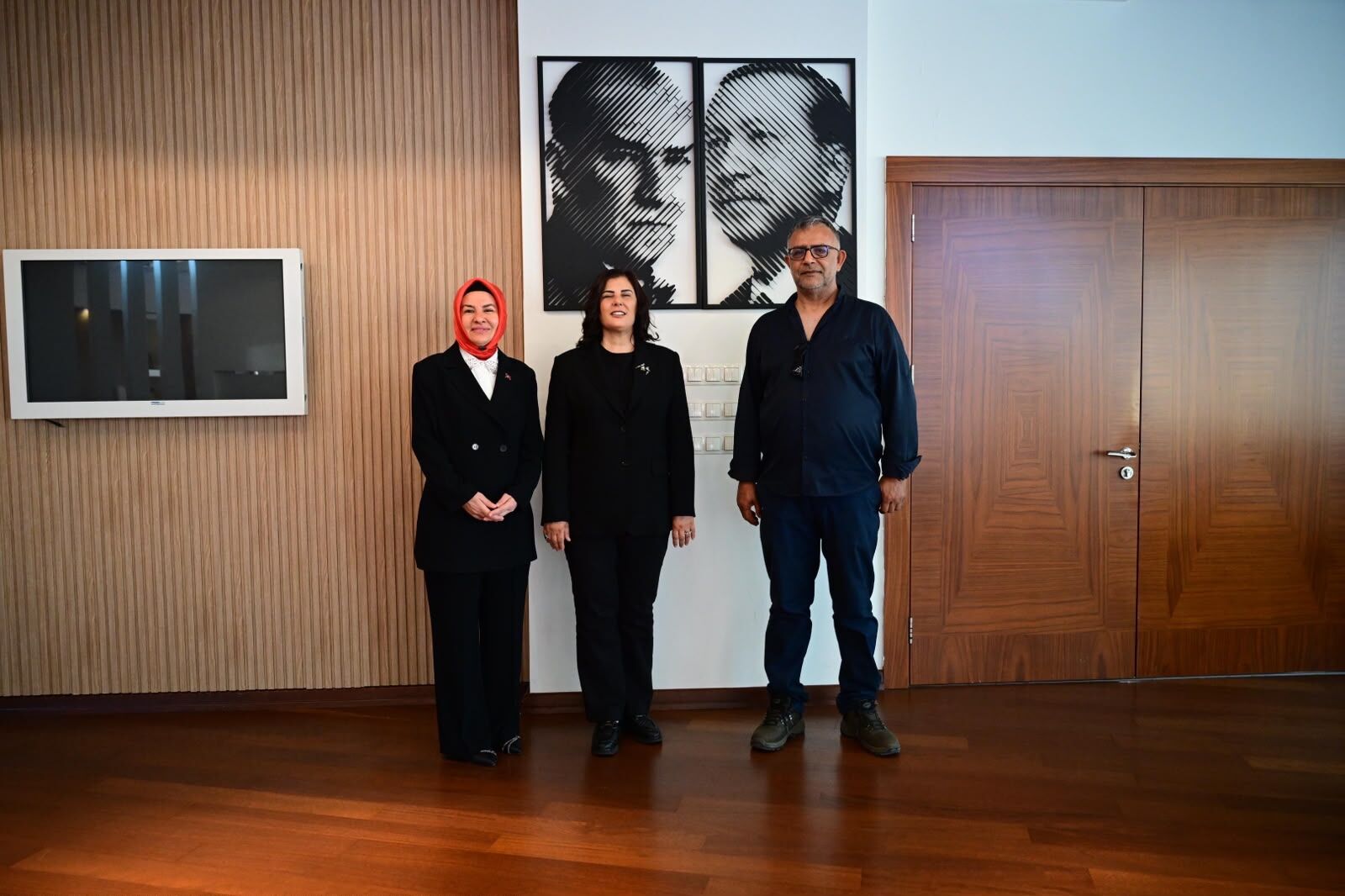 Başkan Çerçioğlu'na Üstüner Ve Tanış’tan Ziyaret (1)