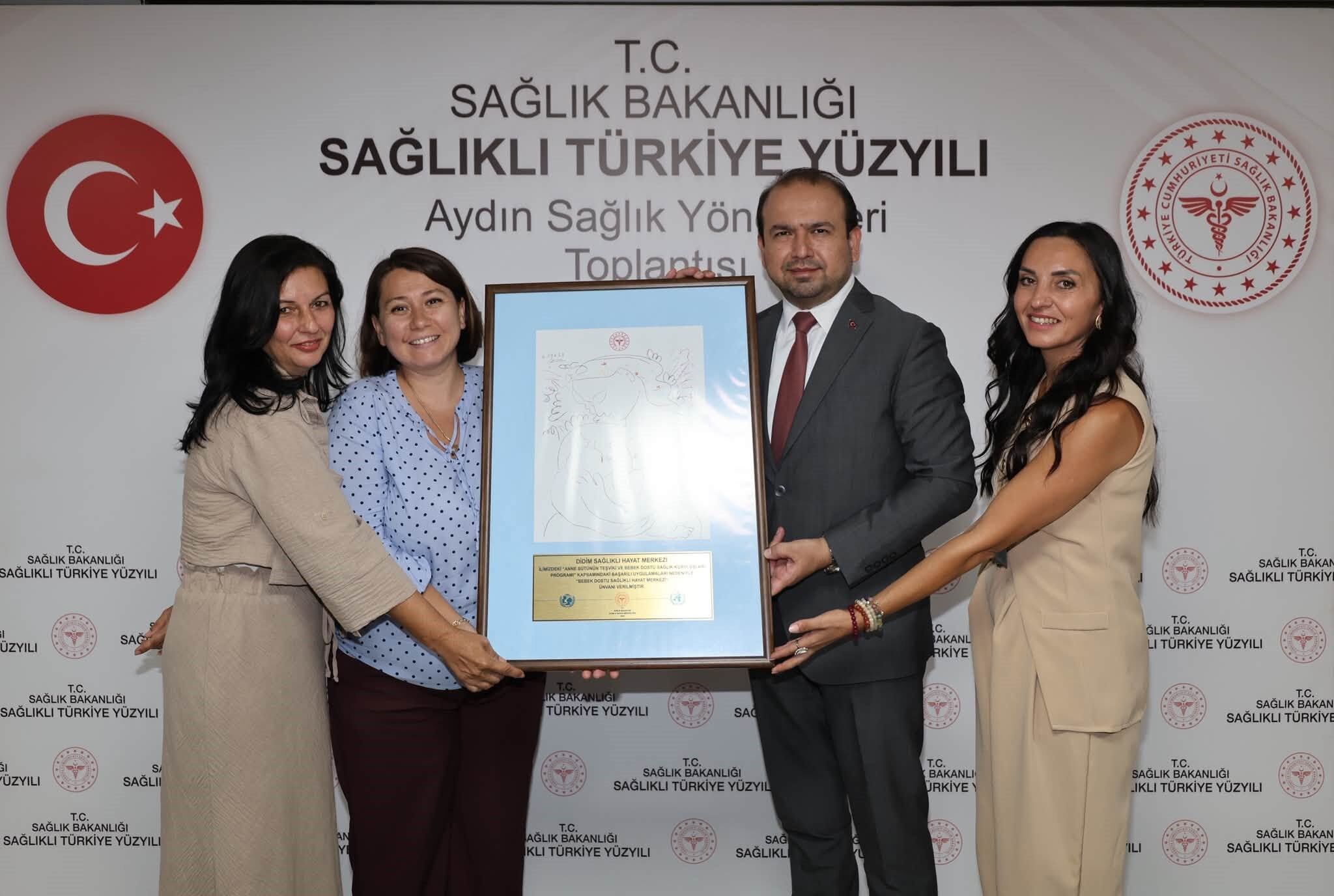 Aydın'da 5 Hastane Ile 2 Merkez 'Bebek Dostu' Unvanı Aldı (7)