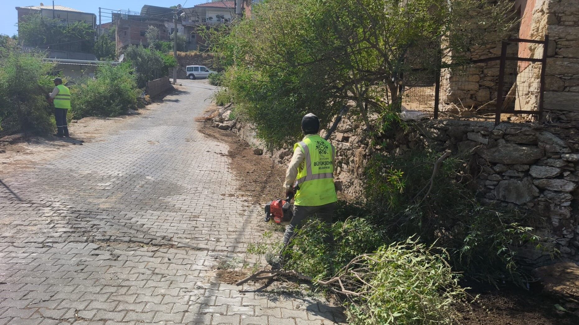 Başkan Çerçioğlu Öncülüğünde Yeşil Alanlarda Kapsamlı Bakım Ve Düzenleme Çalışması (3)