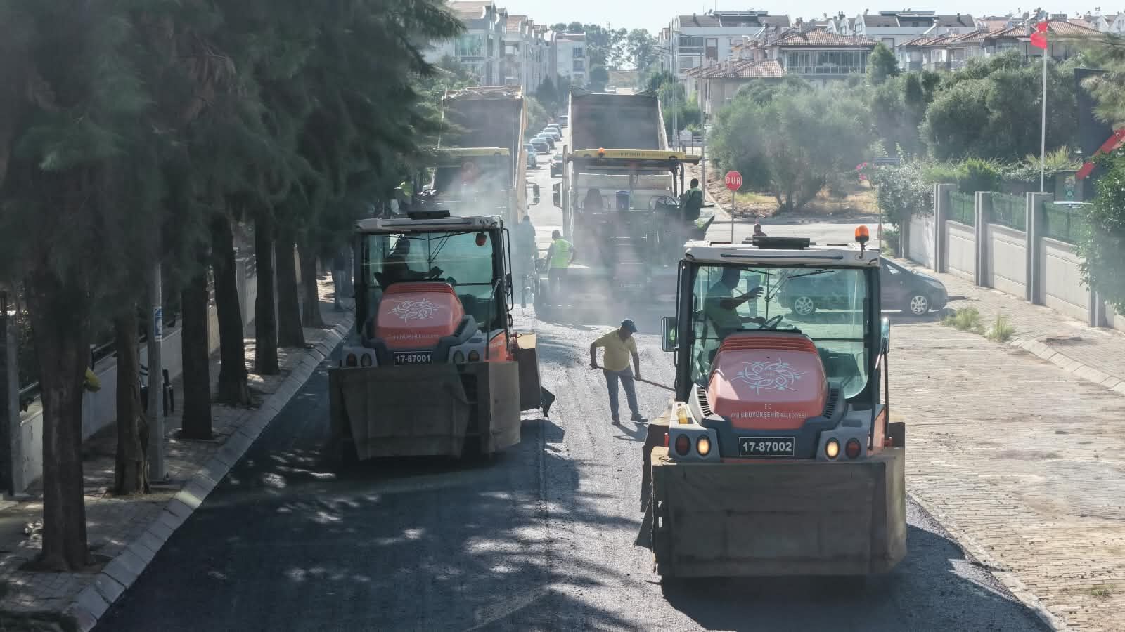Çerçioğlu Dur Durak Bilmiyor Dev Asfalt Mesaisi! (7)