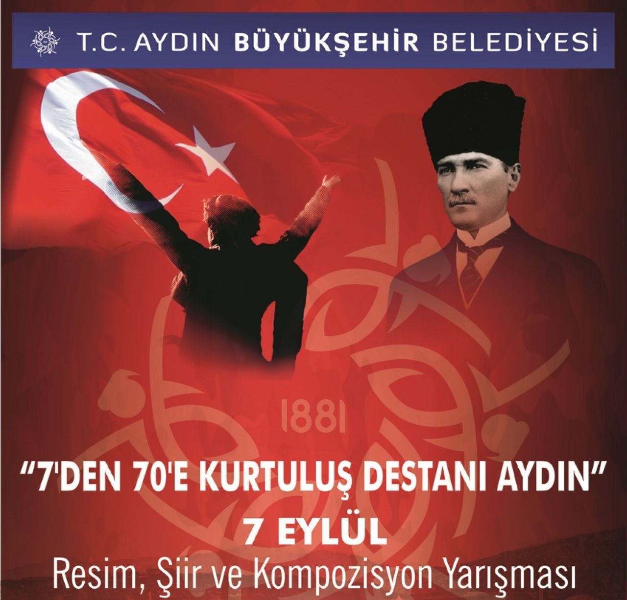BAŞKAN ÇERÇİOĞLU’NDAN 7 EYLÜL TEMALI ÖDÜLLÜ RESİM, ŞİİR VE KOMPOZİSYON YARIŞMASI