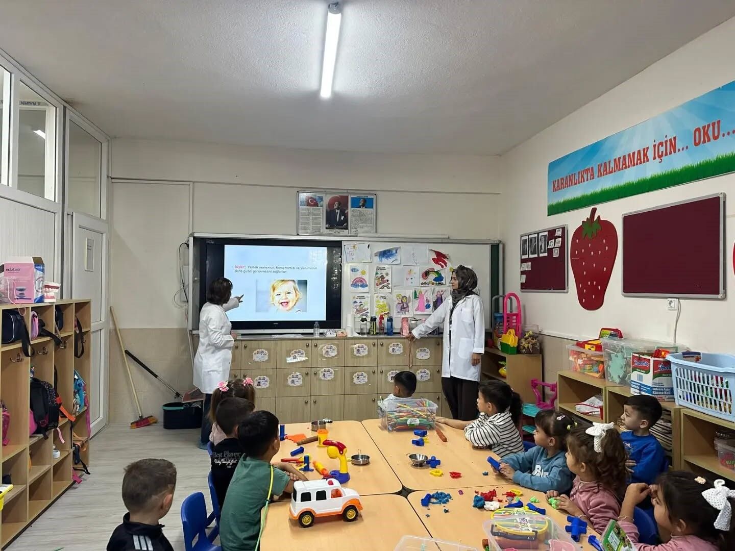 Nazilli’de ilkokul öğrencilerine ağız ve diş sağlığı eğitimi