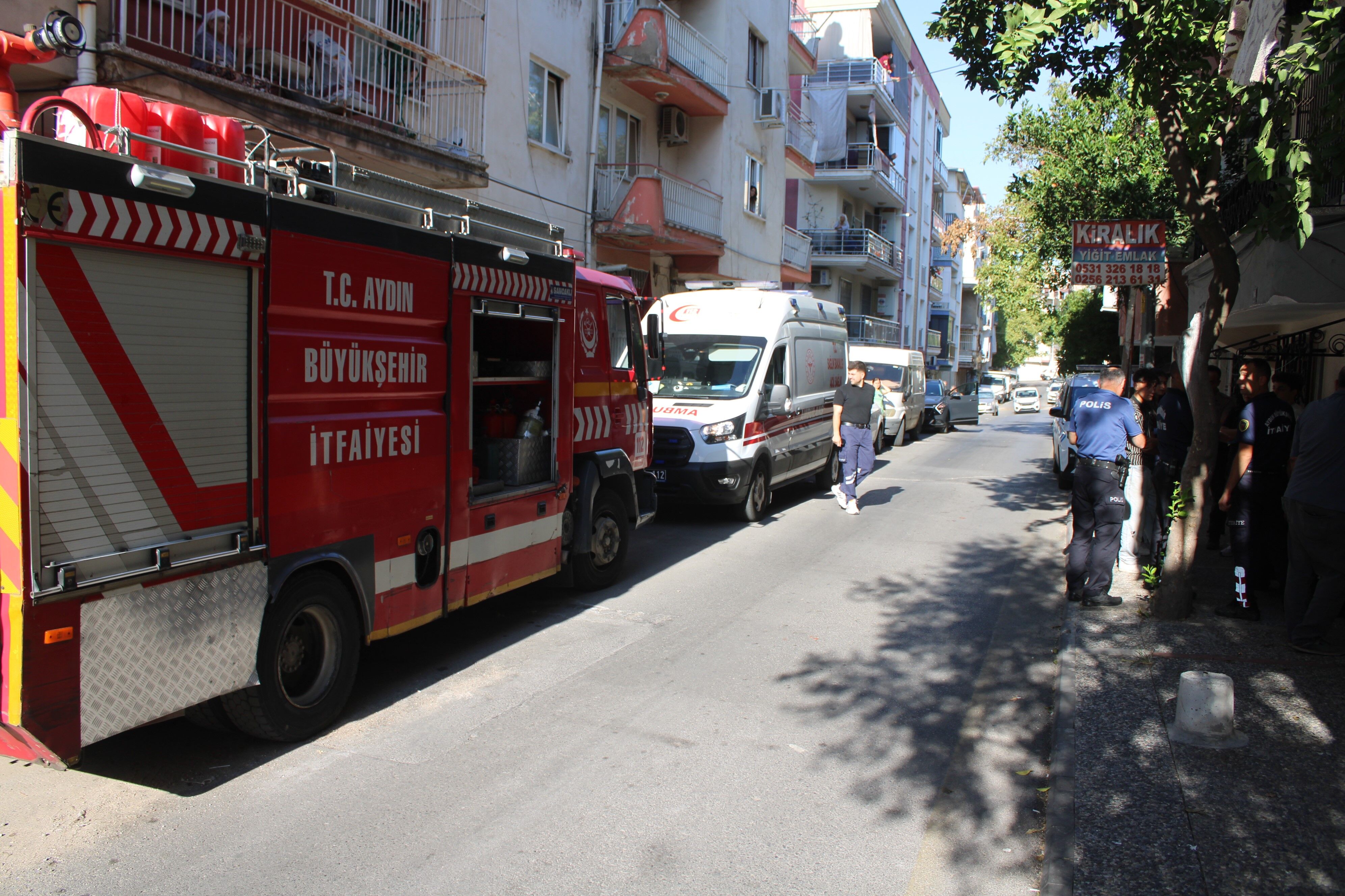 Aydın’da Ekipler Harekete Geçti, Kapıyı Kendi Açınca Herkes Rahatladı (3)