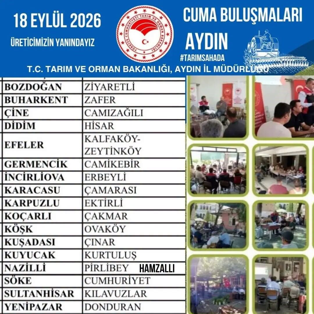 Aydın’ın 17 Ilçesinde Eş Zamanlı Toplantı Yapılacak (3)
