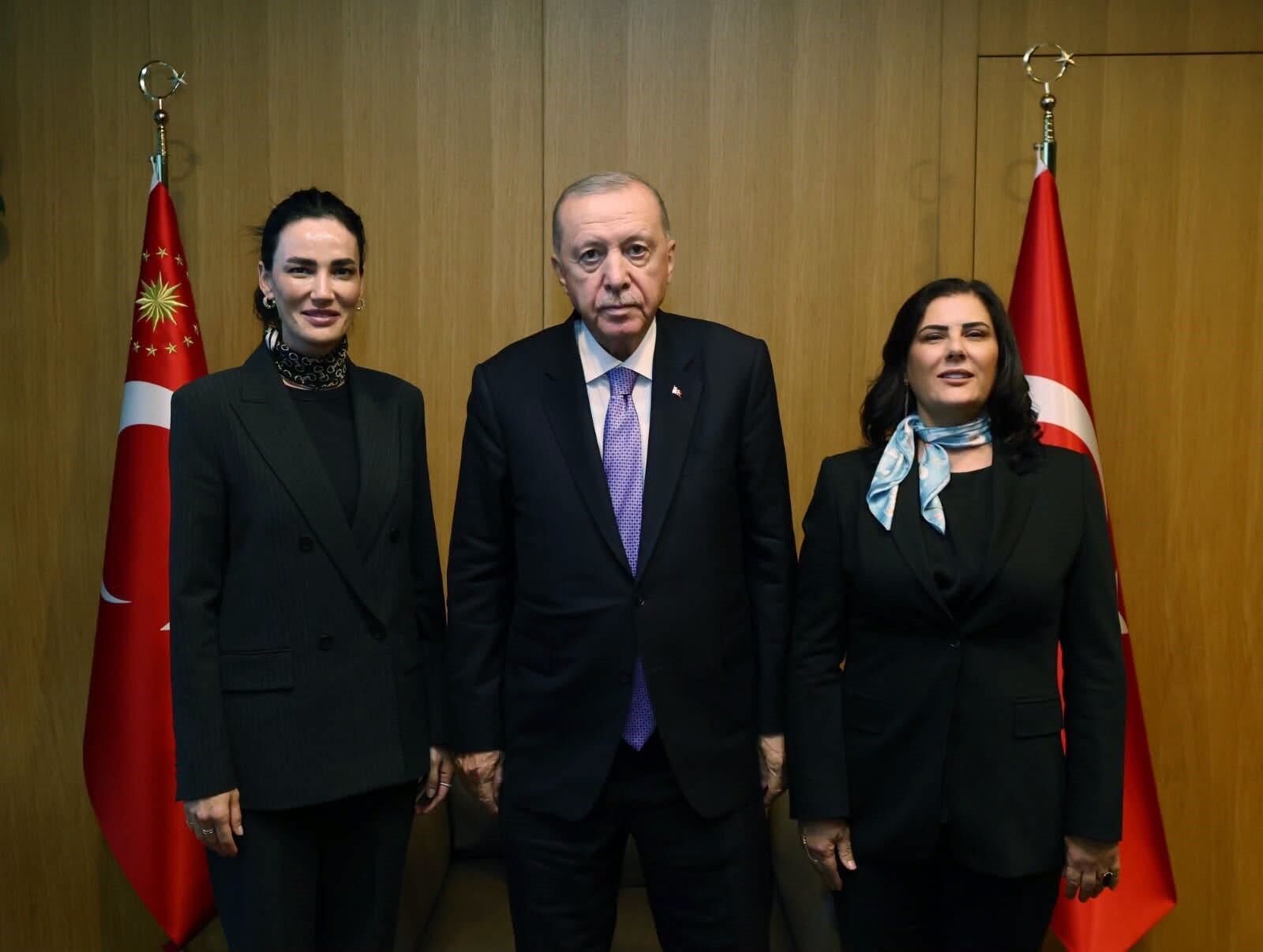 Başkan Çerçioğlu Cumhurbaşkanı Erdoğan ile görüştü