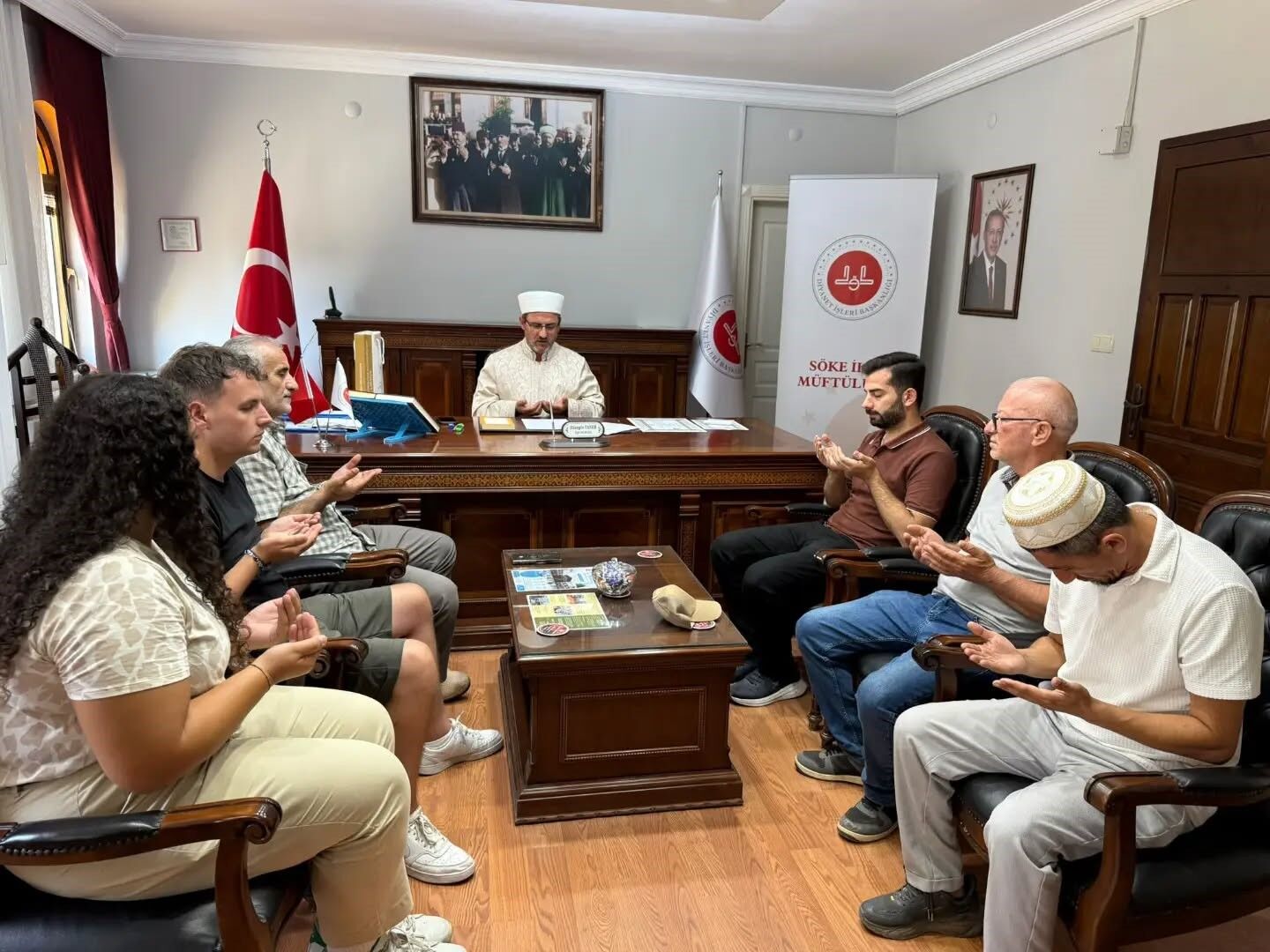 İrlanda’dan Söke’ye Geldi, Bayram Namazından Etkilenip Müslüman Oldu (4)
