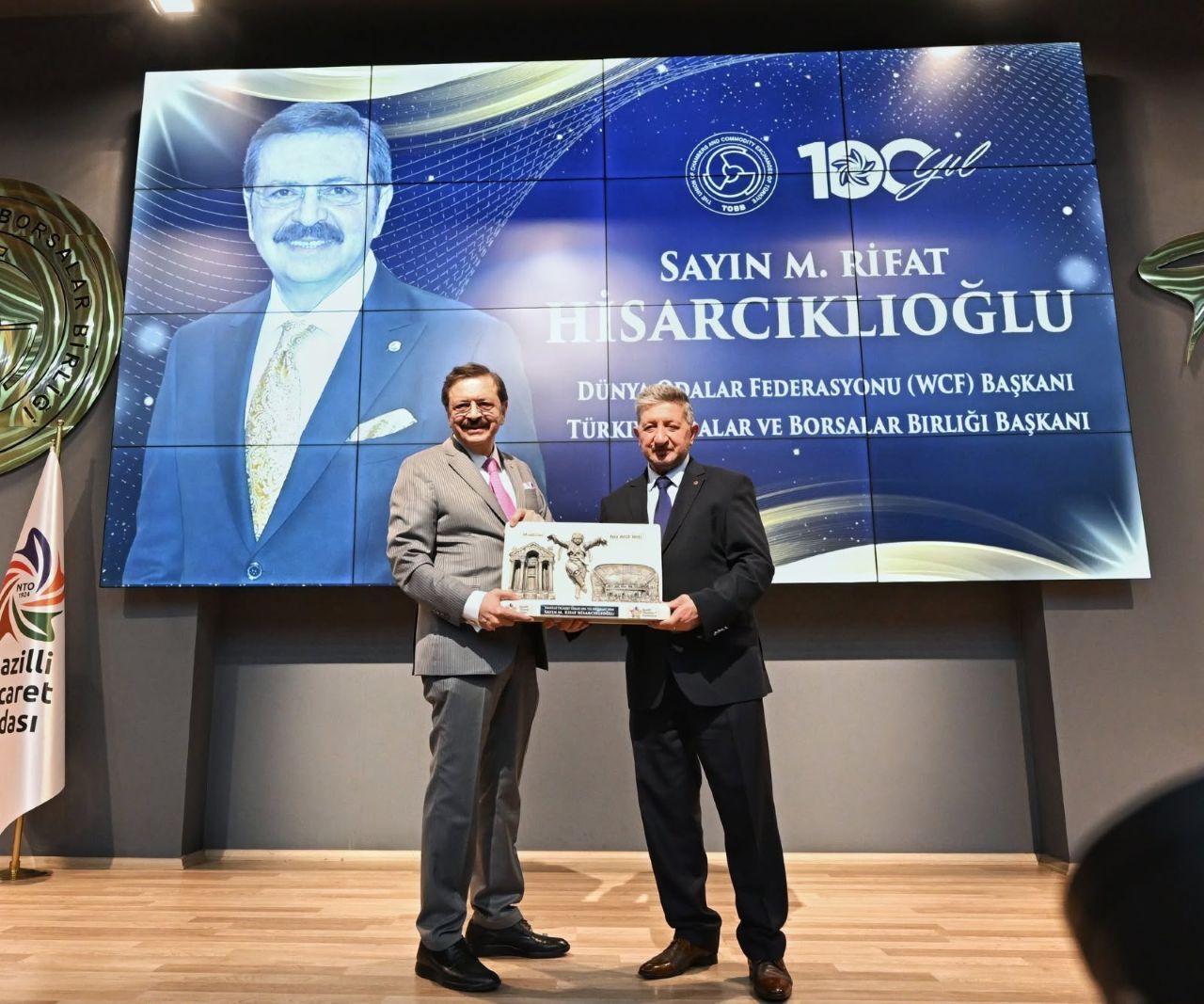 TOBB Başkanı'ndan Arslan'a övgü: Proje fabrikası gibi