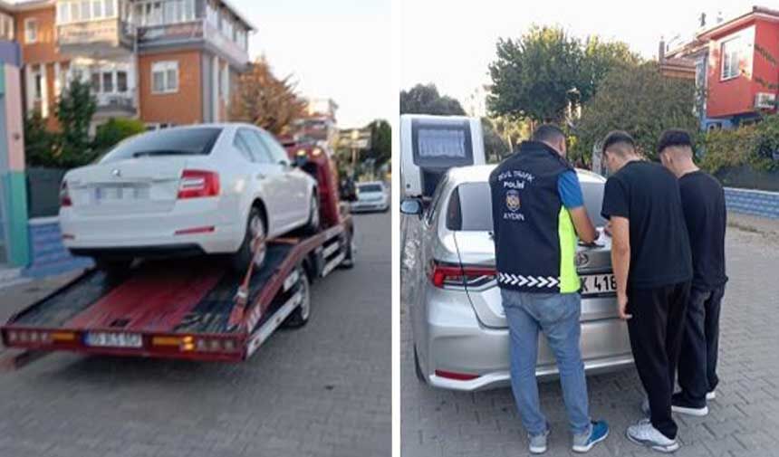 Sokak yarış pistine döndü, iki sürücünün ehliyeti iptal edildi