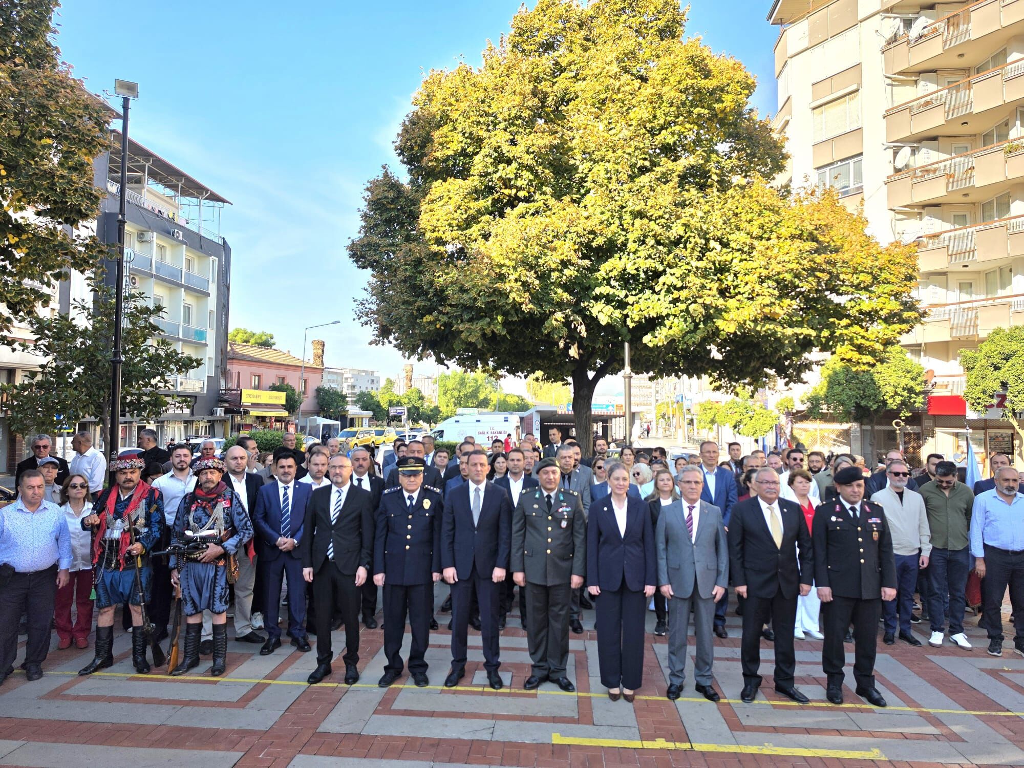 Nazilli Ata’sını andı! Atatürk’ün Nazilli’ye gelişinin 89’uncu yıl dönümü törenlerle kutlandı